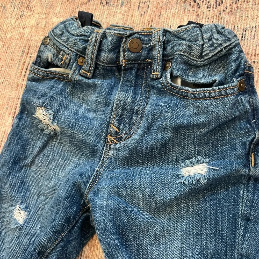 GAP Distressed Blue Denim Kids Shorts